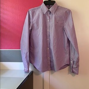 Purple Button up women’s Ralph Lauren shirt